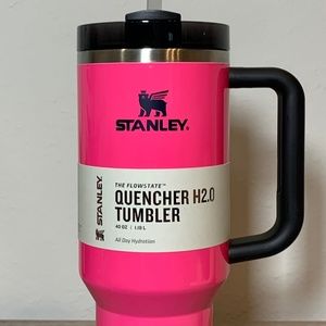 Stanley 40 Oz. Quencher H2.0 Quencher - NEW ELECTRIC PINK!